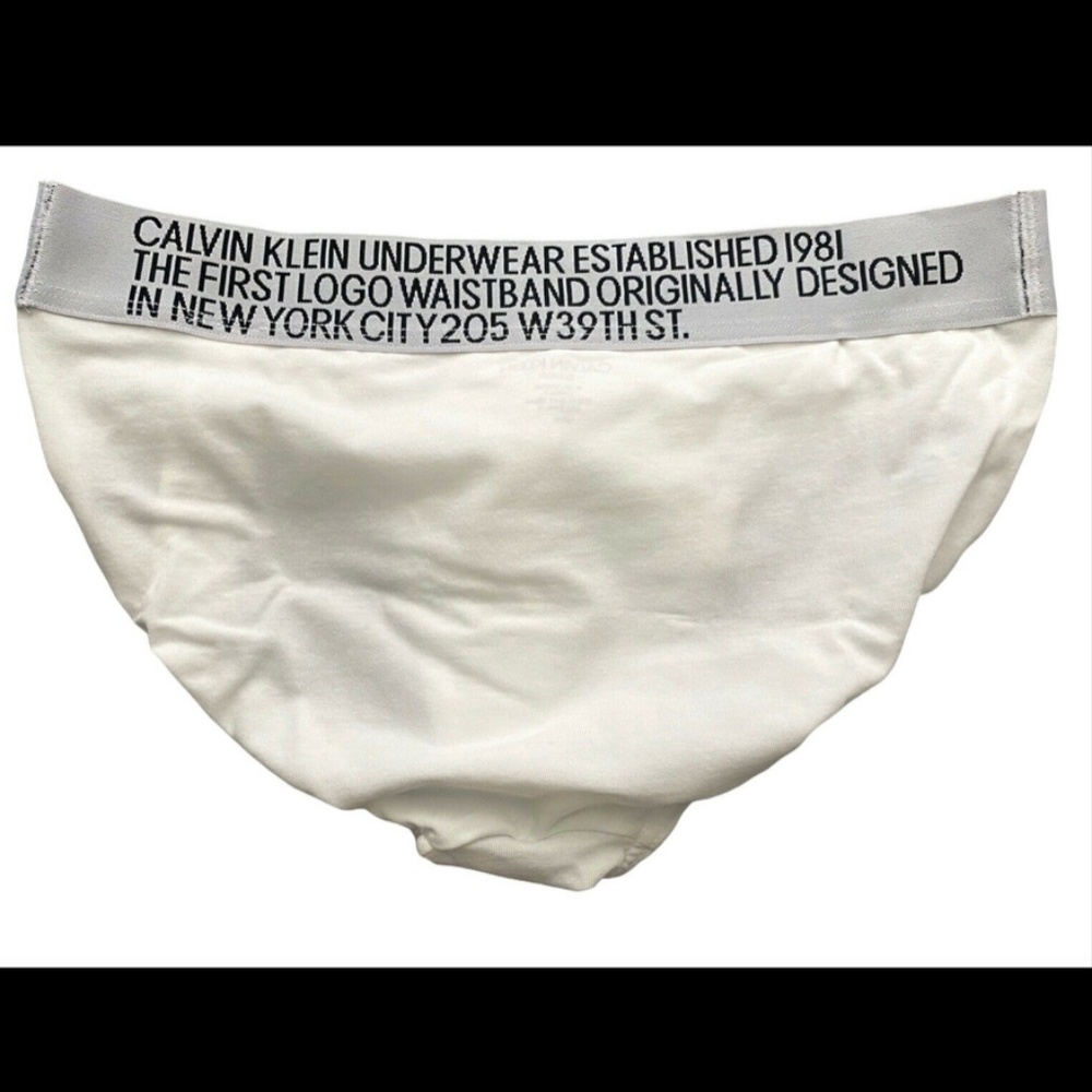 Calvin Klein New Nip Statement 1981 Cotton Hip Br… - image 2